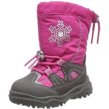 Superfit HUSKY1 - Botas de material sintético para niña, color rosa, talla 26