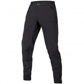 Endura Pantalones Impermeables MT500 II Negros para Hombre, Pantalón Largo sin Badana, Talla XXL