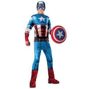 Rubie's 620019-L Avengers - Disfraz Capitán América para Niño, Talla L