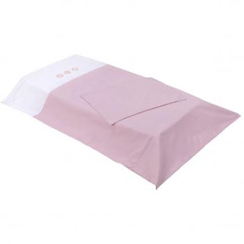Funda Nordica+Funda (Cuna 60) 100X140 Cm Pic Rosa