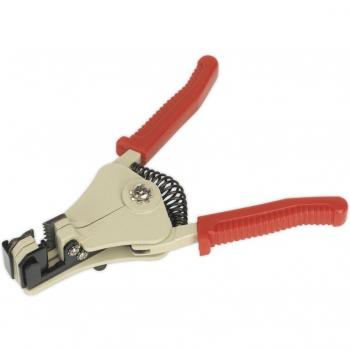 Alicates pelacables eléctricos SEALEY AK2252, herramienta de acero al carbono, mango antideslizante, capacidad para pelar cables de diferentes grosores, diseño ergonómico y resistente