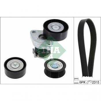Juego de correas trapeciales poli V INA V-Ribbed Belt Set 529 0444 10
