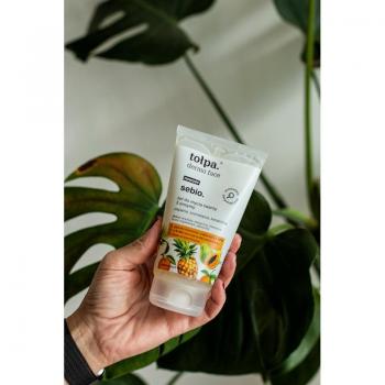 Tołpa Sebio Enzyme Face Wash Gel with 3 Enzymes for Blackhead Treatment, 150ml