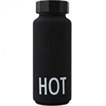 Design letters diseno de letras calientes y para ir botellas negro hot thermo bottle