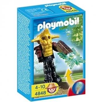 PLAYMOBIL Guardián del Templo con Arma Luminoso Verde 4848