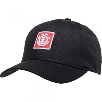 Element Treelogo Boy Cap Caps, Niños, Flint Black, One Size