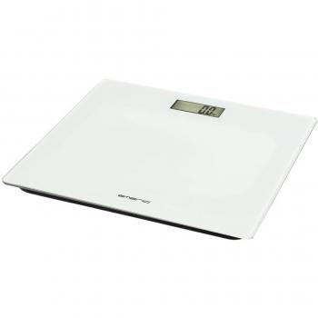 Báscula de Baño Digital Emerio BR-211824.2, Capacidad Máxima 180 kg, Color Blanco
