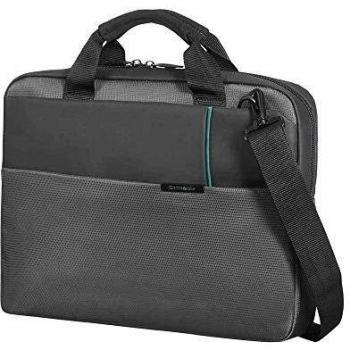 Samsonite Qibyte Laptop Bag 17.3 Bolso Bandolera, 14.5 litros, Color Antracita