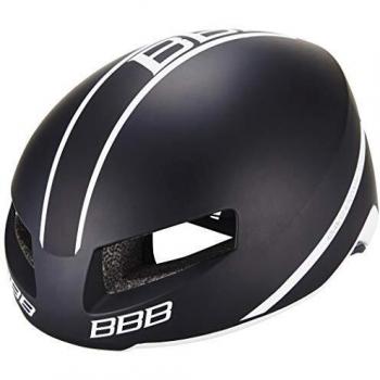 BBB Tithon Casco Ciclismo Carretera, Hombre, Negro Mate, L