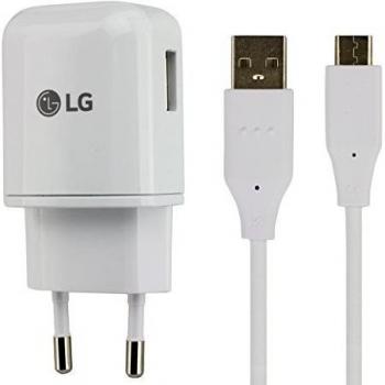 TPC© Cargador de Red Original LG MCS-H05ER Carga Rapida + Cable de Datos USB 2.0 a USB 3.1 Tipo C