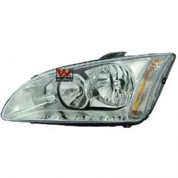 Faro Delantero Van Wezel 1863962N para Ford Focus 2, H7 y H1, Circulación a la Derecha