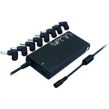 Sveon SAC110 - Cargador universal de portátil de 65w con ajuste automático de voltaje, color negro