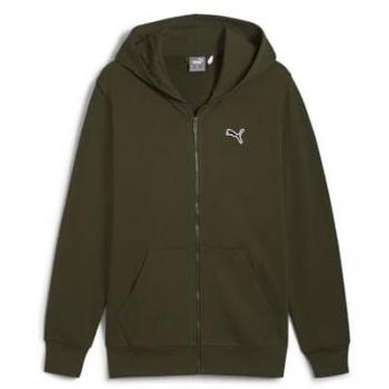 Sudadera con Capucha y Cremallera Completa Puma Better Essentials Verde Oscuro para Hombre (L)