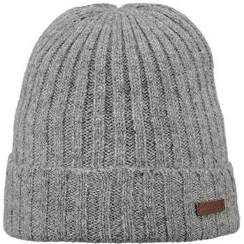 Barts Haakon Turnup Beanie Hat - Grey - One Size