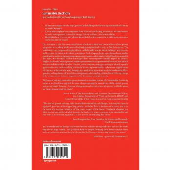 Sustainable Electricity: Case Studies from Electric Power Companies in North America