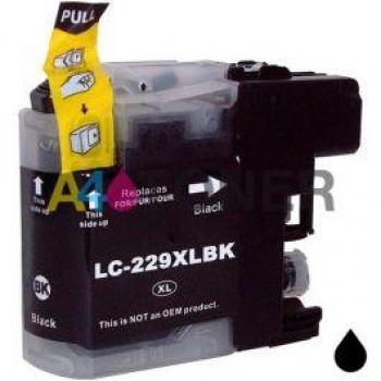 Cartucho de tinta Brother LC229 XL negro compatible