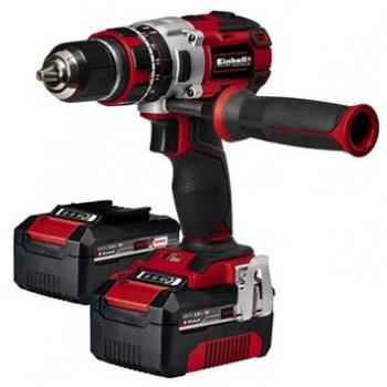 Taladro Percusor a Batería Einhell TE-CD 18/50 Li-i BL con 2 Baterías de 4.0Ah - Power X-Change