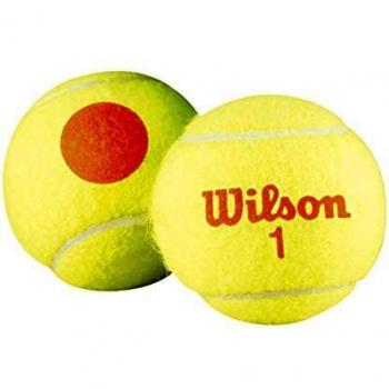 Wilson Starter Orange Ball 3 Pack, Pelota Unisex Adulto, Amarillo, Balls