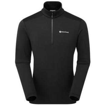 Montane Men's Protium Half-Zip Fleece Pullover - Black, Unisex, XXL