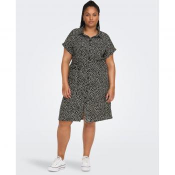 Only Carmakoma - Vestido camisero midi