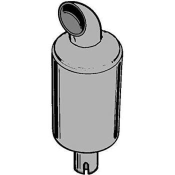 Silenciador LEM SELECT 894291M2 Ø 55 H 400 adaptable para LANDINI