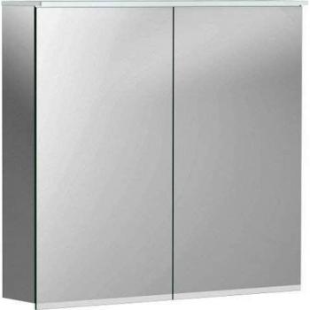 Armario Espejo Geberit Option Plus con Iluminación y 2 Puertas, 75 cm x 70 cm x 17,2 cm