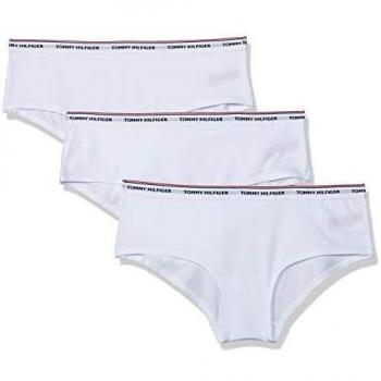 Tommy Hilfiger 3p Shorty Culotte, Blanco