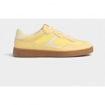 Stradivarius Casual retro trainers YELLOW