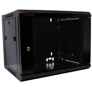 Armario rack mural 19'' 9U 570x450x520mm pared SOHORack desmontado DIY negro de RackMatic
