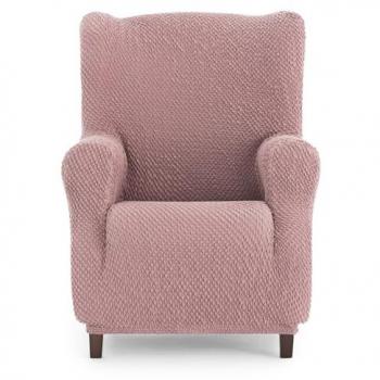 Funda sofá orejero bielástica Thor Rosa 80 x 110 x 90 cm