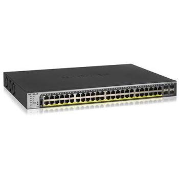 Netgear 48-Port Gigabit PoE Smart Managed Switch with 4 SFP Ports (GS752TPP-100NAS)