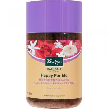 Kneipp High Performance Bath Salt - Happy for Me with Lotus & Jasmine Scent 850g