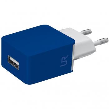 Trust Urban - Cargador de pared USB universal de 5W para smartphones, azul