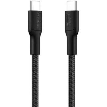 Cable USB-C Belkin BoostCharge Pro 240W 1 m trenzado negro