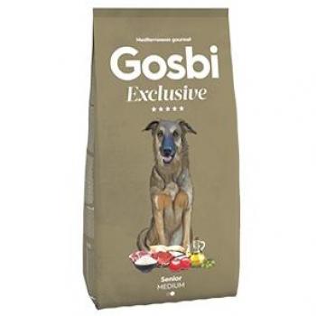 Gosbi Exclusivo Senior Mediano 3kg - Comida Premium para Perros Ancianos de Tamaño Mediano