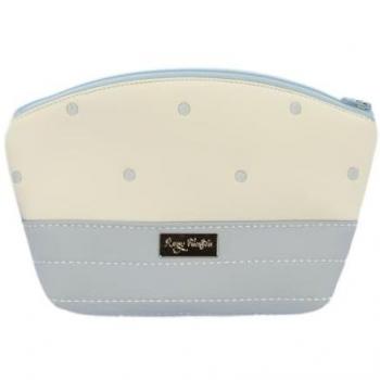 Neceser de Higiene Elegante y Práctico Rosy Fuentes Mauro - Ideal para Bebés - Cierre con Cremallera - Color Celeste