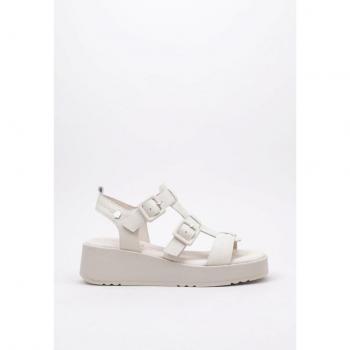 Carmela 160833 Sandalia con Cuña para mujer en color Blanco