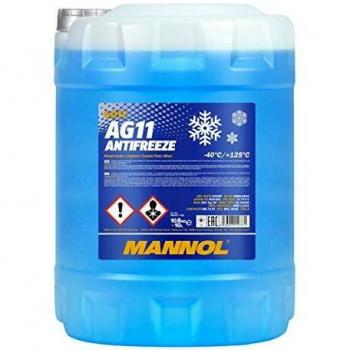 Anticongelante MANNOL AG11 -40°C Mezcla Listo para Usar 10L
