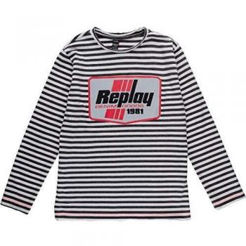 REPLAY Sb7101.054.52254 Camisa Manga Larga, Multicolor
