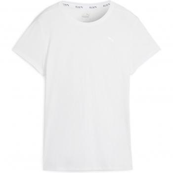 Camiseta Puma Run Favorites Graphi Blanco Mujer (modelo 525121-02)