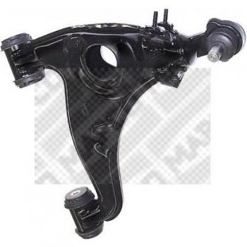 MAPCO Control Arm 49818 - Barra oscilante de suspensión de ruedas, compatible con múltiples modelos de vehículos, fabricada en acero de alta resistencia, diseño optimizado para mejorar la estabilidad y el manejo, incluye bujes preinstalados