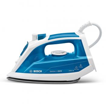 Bosch Sensixx´x DA10 Plancha A Vapor TDA1023010, 2300 W, 0.3, Plástico, Azul y Blanco