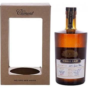 Ron Agrícola Clément Très Vieux Single Cask 100% Caña Azul 41,6% Vol 0,5L en estuche