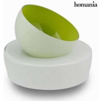 Centrotavola con base verde by Homania