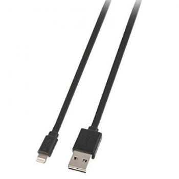 Lindy USB A/Lightning M/M 1m 1m USB A Lightning Negro - Cable USB