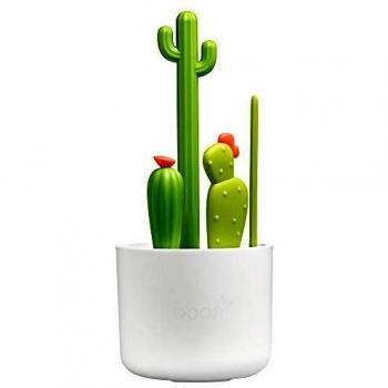 Conjunto de 4 cepillos para limpiar biberones Cactus - Boon multicolor