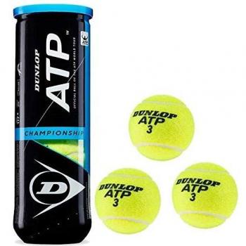 DUNLOP Pelotas Tenis ATP Championship Bote 3 Pelotas