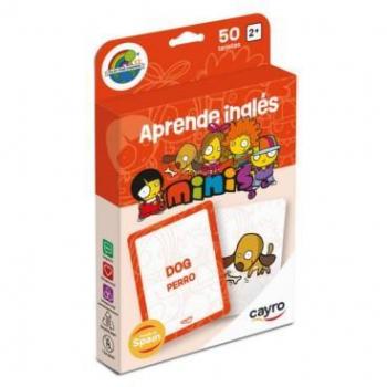 Cayro - Aprende Inglés con 50 Tarjetas Educativas para Niños Mayores de 2 Años