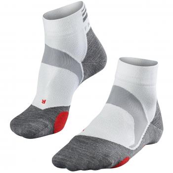 Falke BC5 Endurance Unisex Short Biking Socks White 37-38