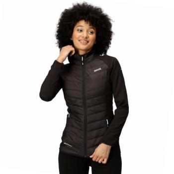 Chaqueta Híbrida Impermeable para Mujer Regatta Andreson VIII Negra, Talla 8